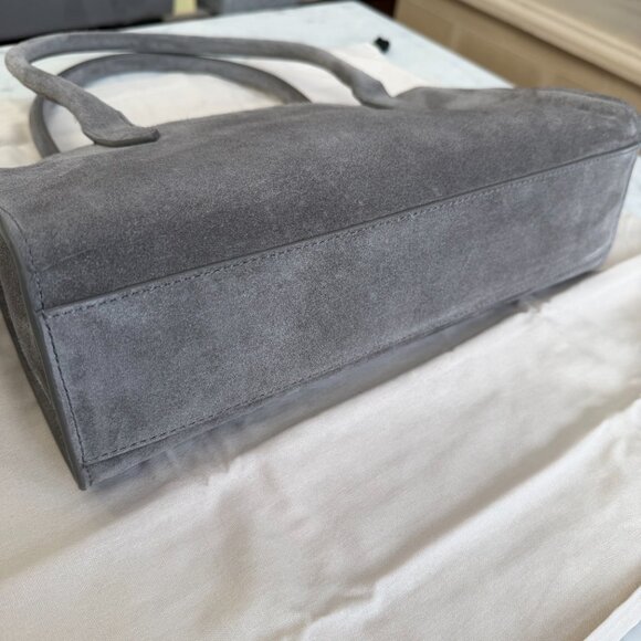 J.Crew Berkeley Structured Shoulder Bag in Suede - New - Picture 8 of 14